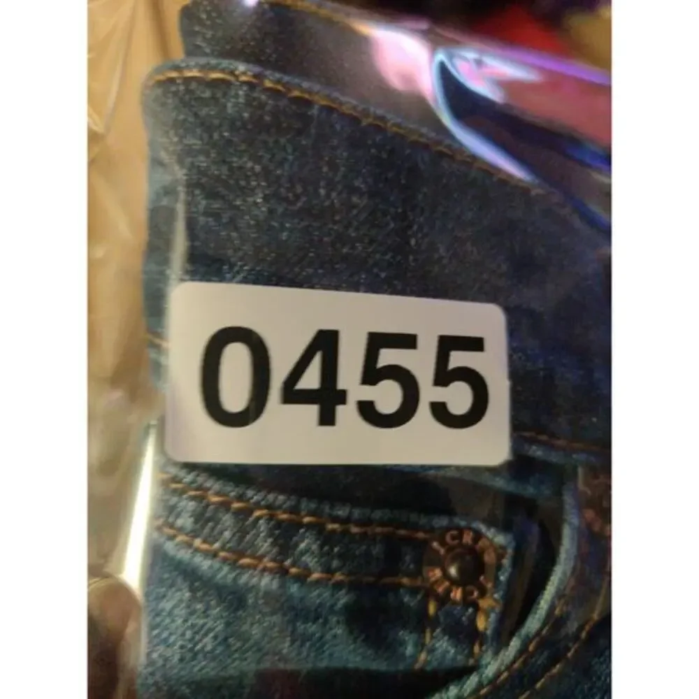 J.Crew Jean Skirt Womens‎ 26 Blue Denim Dark Wash Mini Biker Skater